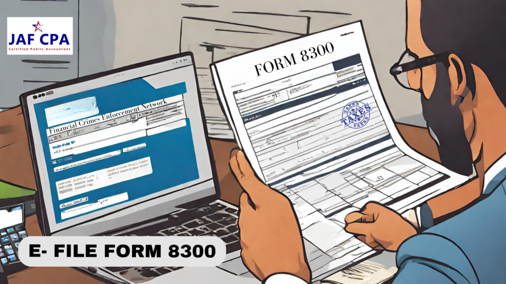 irs efile form 8300 january