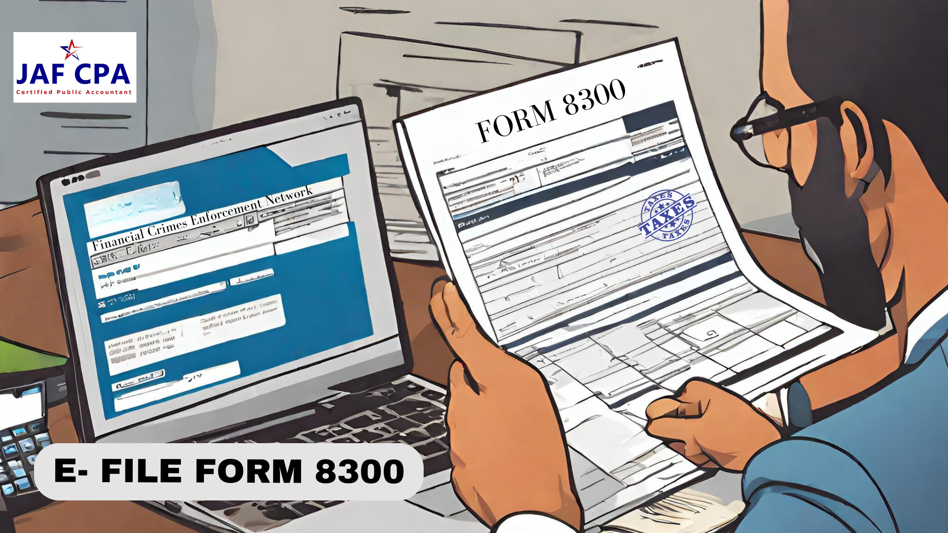 irs efile form 8300 january